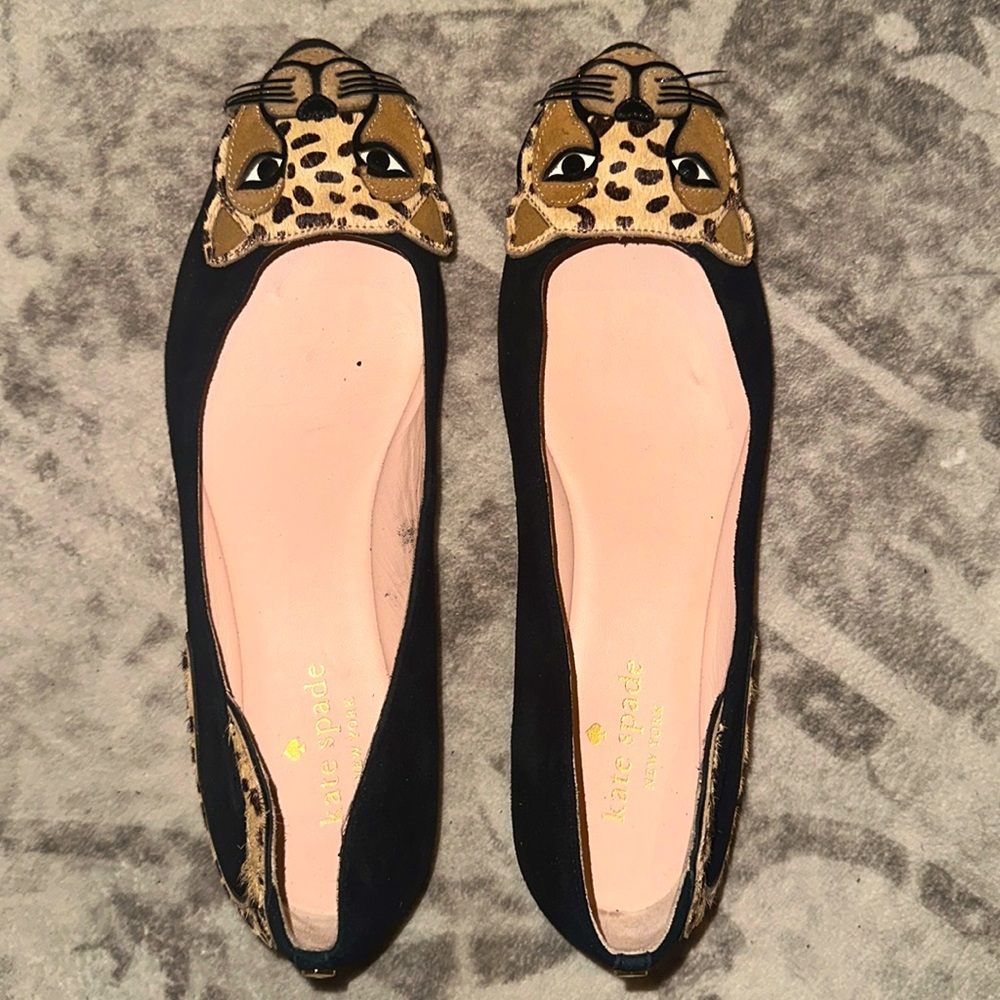 Kate Spade Ballerina Cheetah Flats